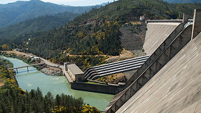 Rate Notifications image of Shasta Dam